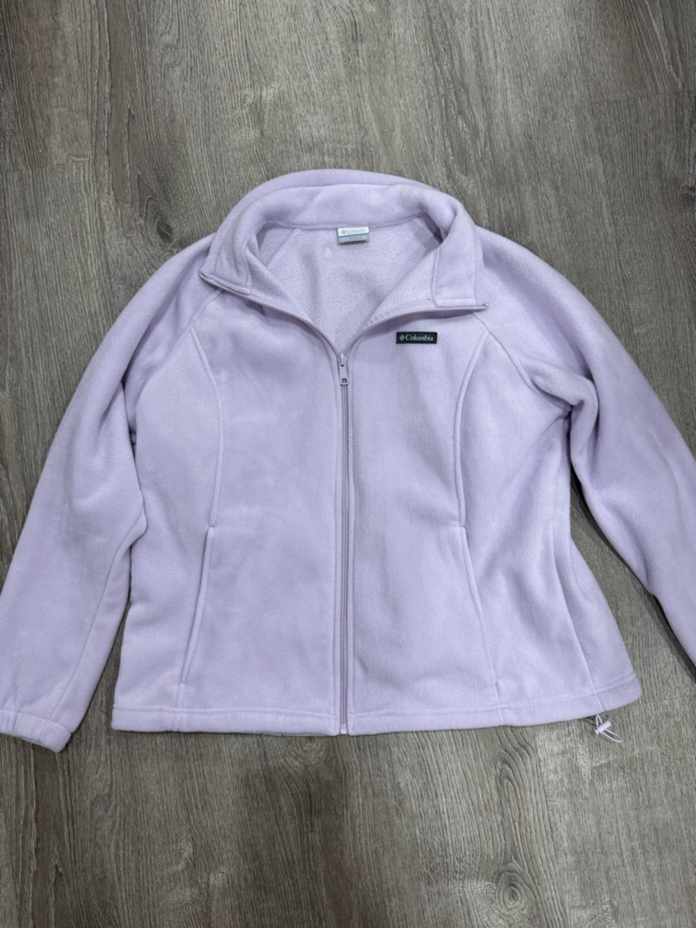 Columbia Light Lavender Fleece Full-Zip Jacket